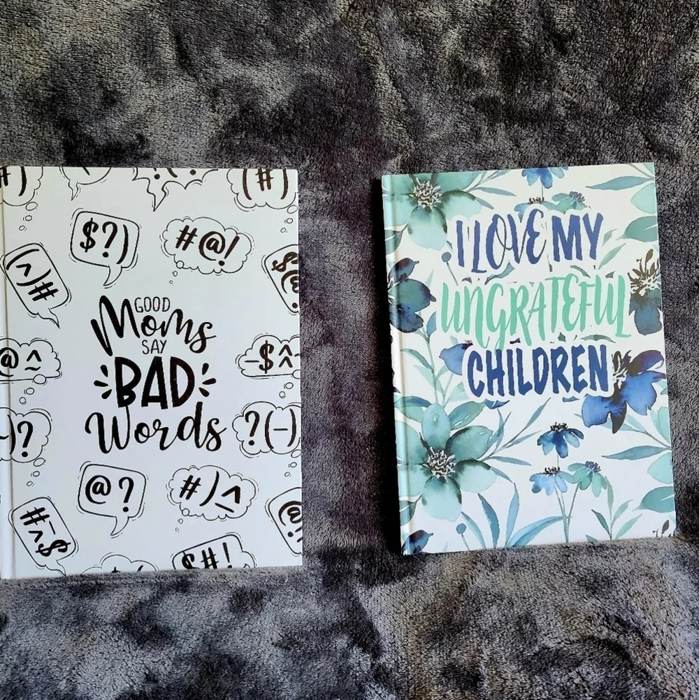 Bundle of Mother's photo journal & 2 notebooks funny edition